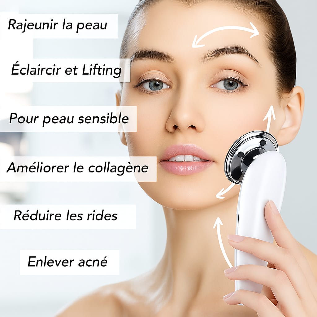 Appareil de Lifting Visage EMS 7-en-1
